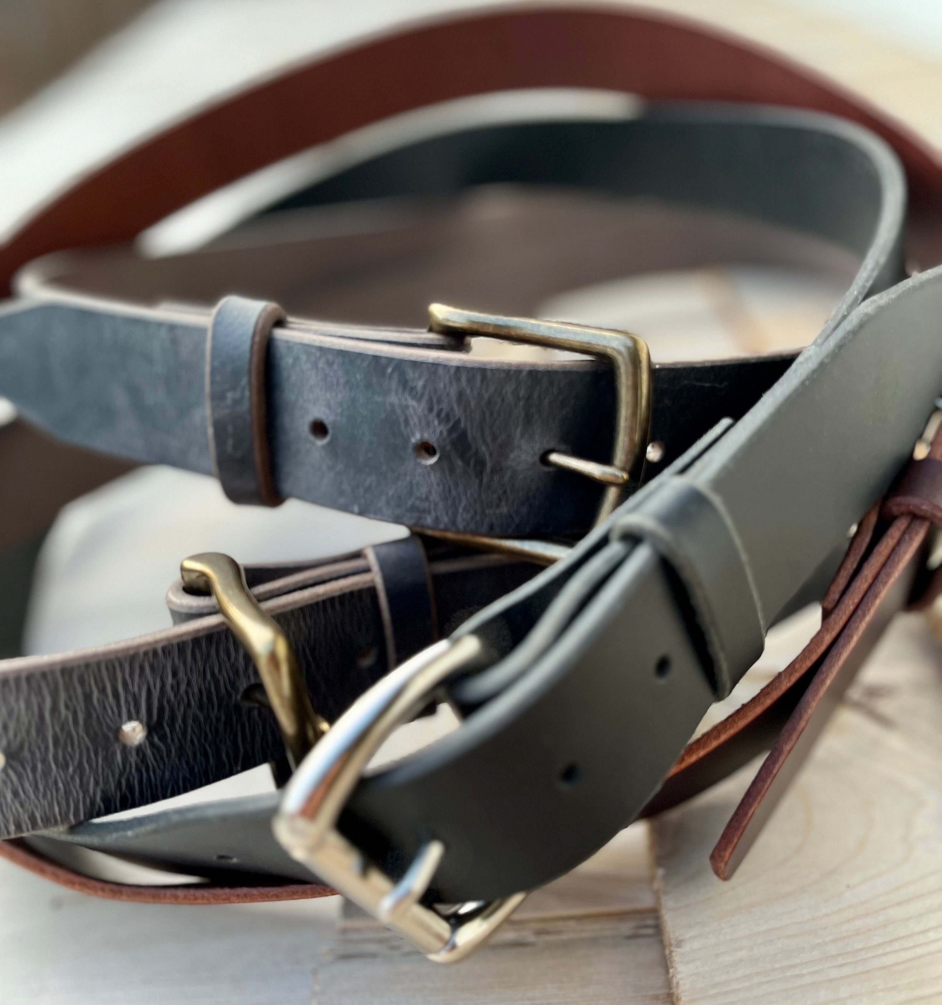 Custom Leather Belts