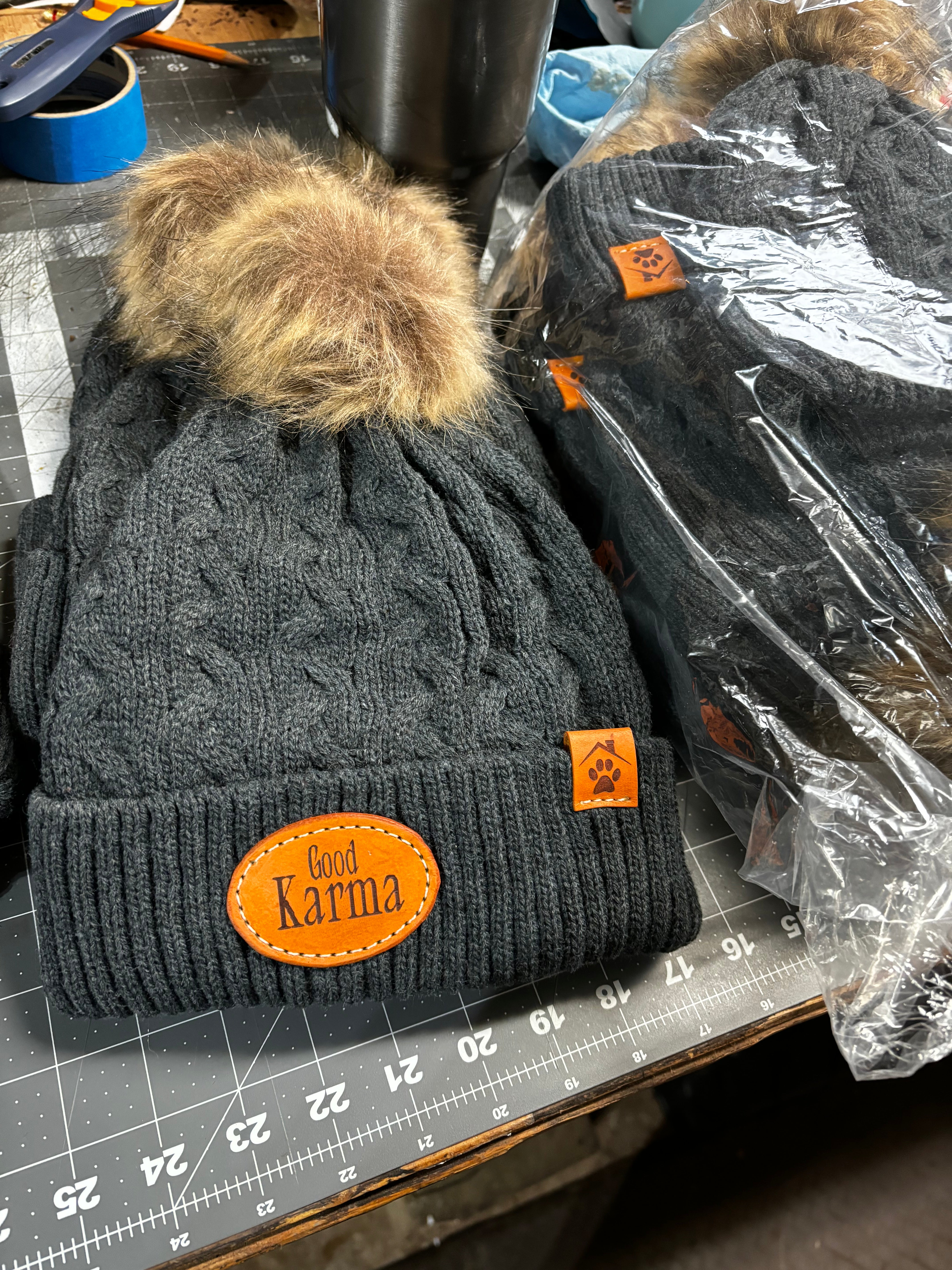 Custom Leather Patch hats