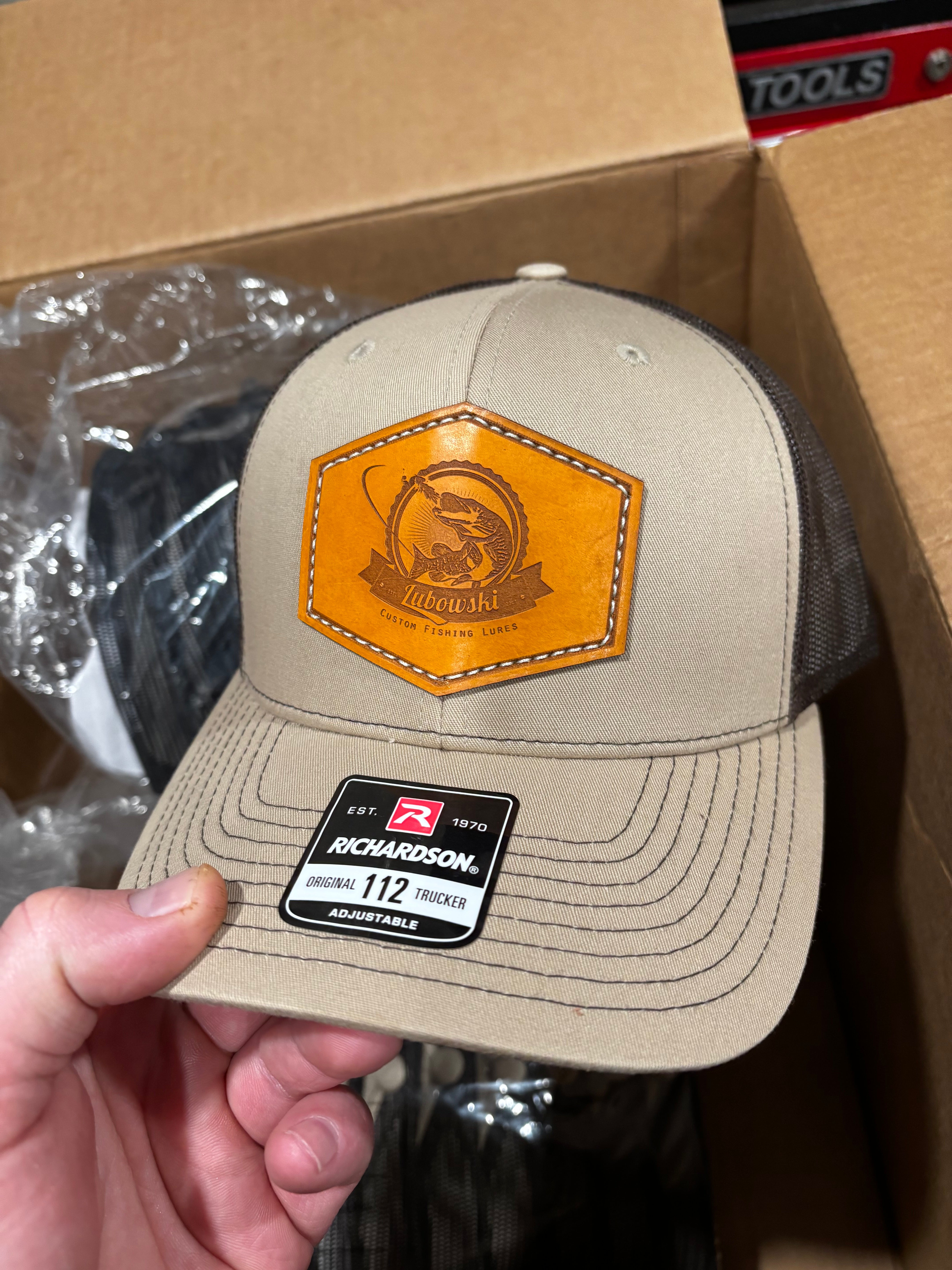 Custom Leather Patch hats