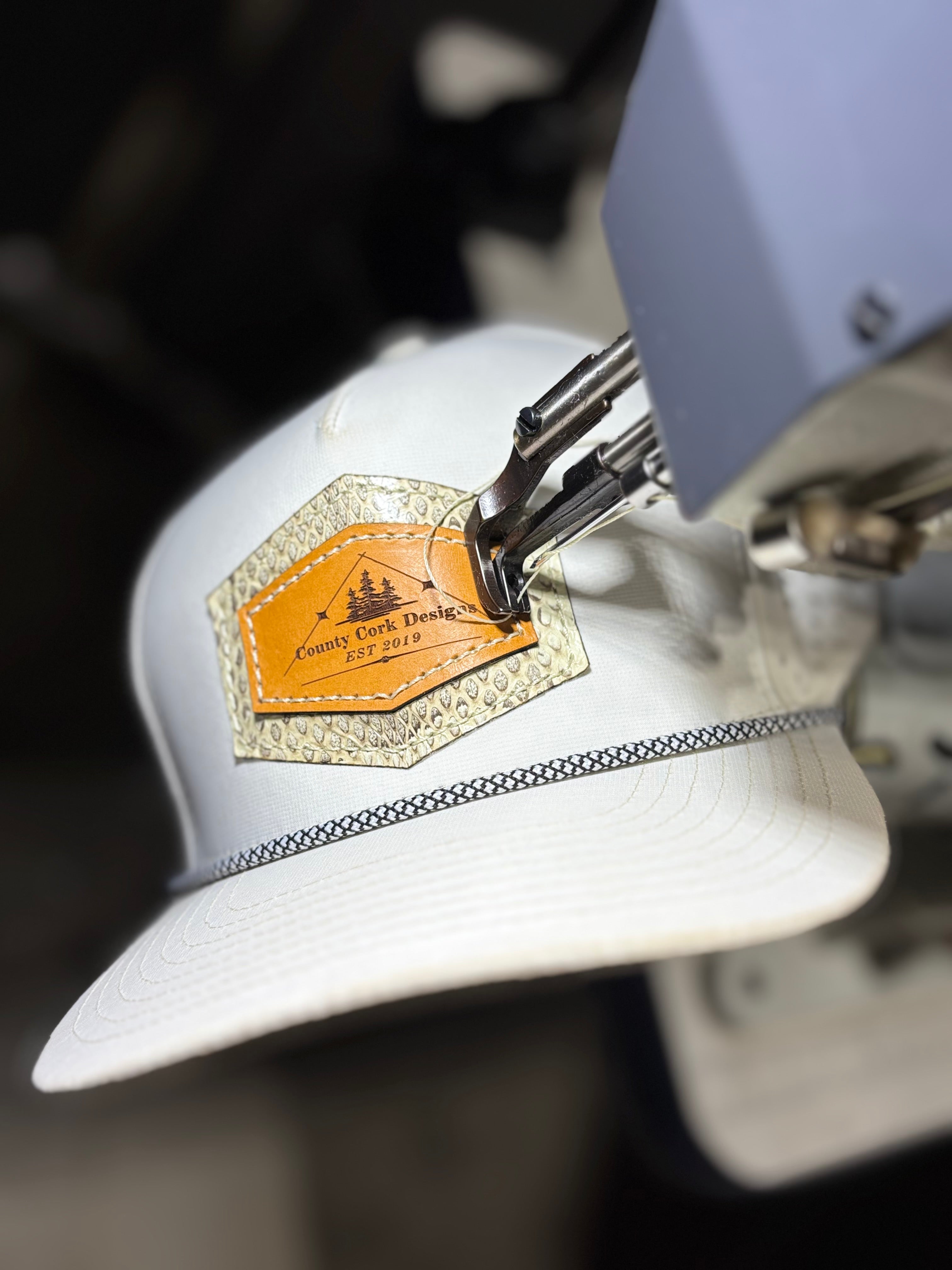 Custom Leather Patch hats