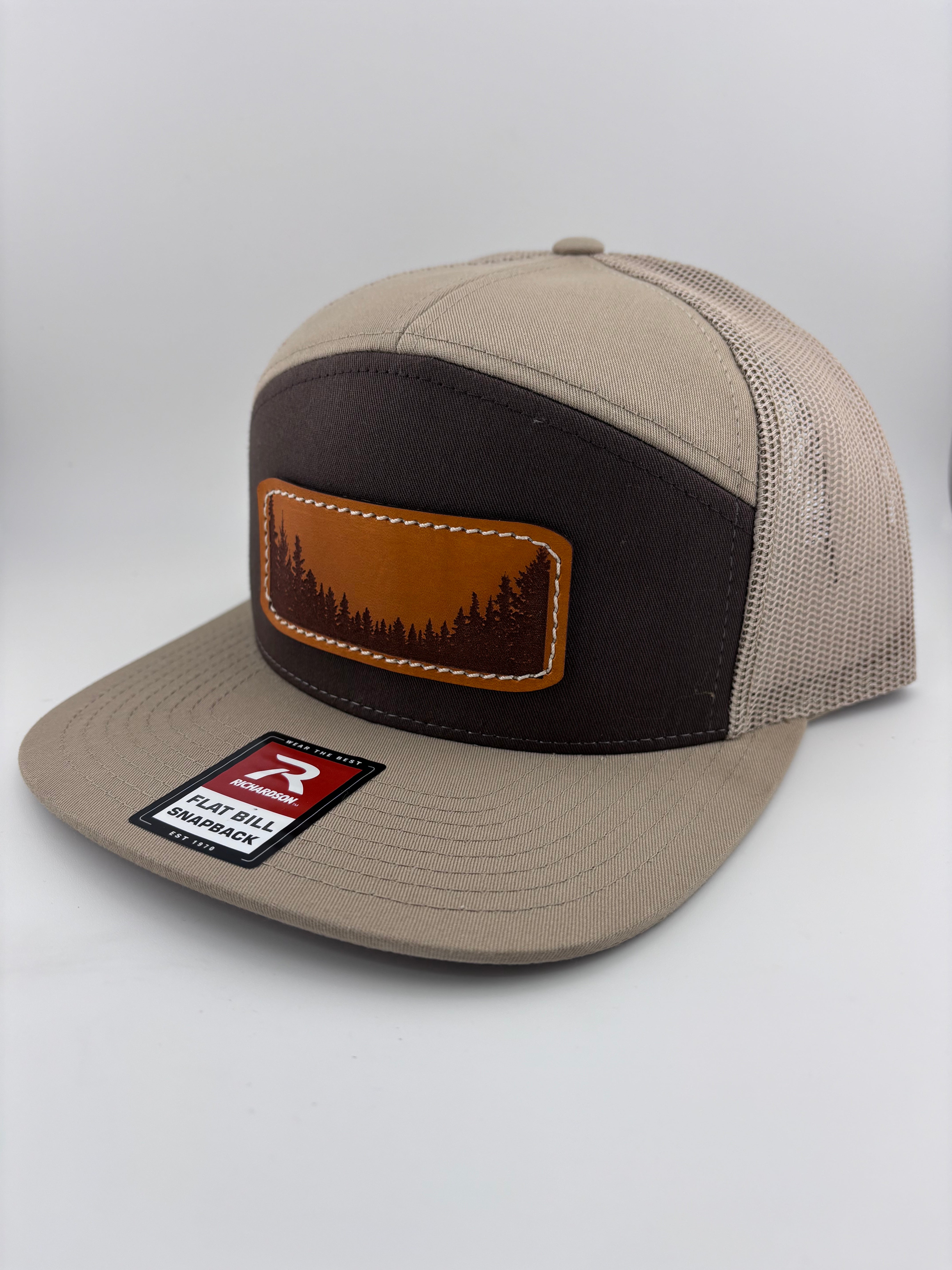 Leather Patch Hat-Timberline-Summit