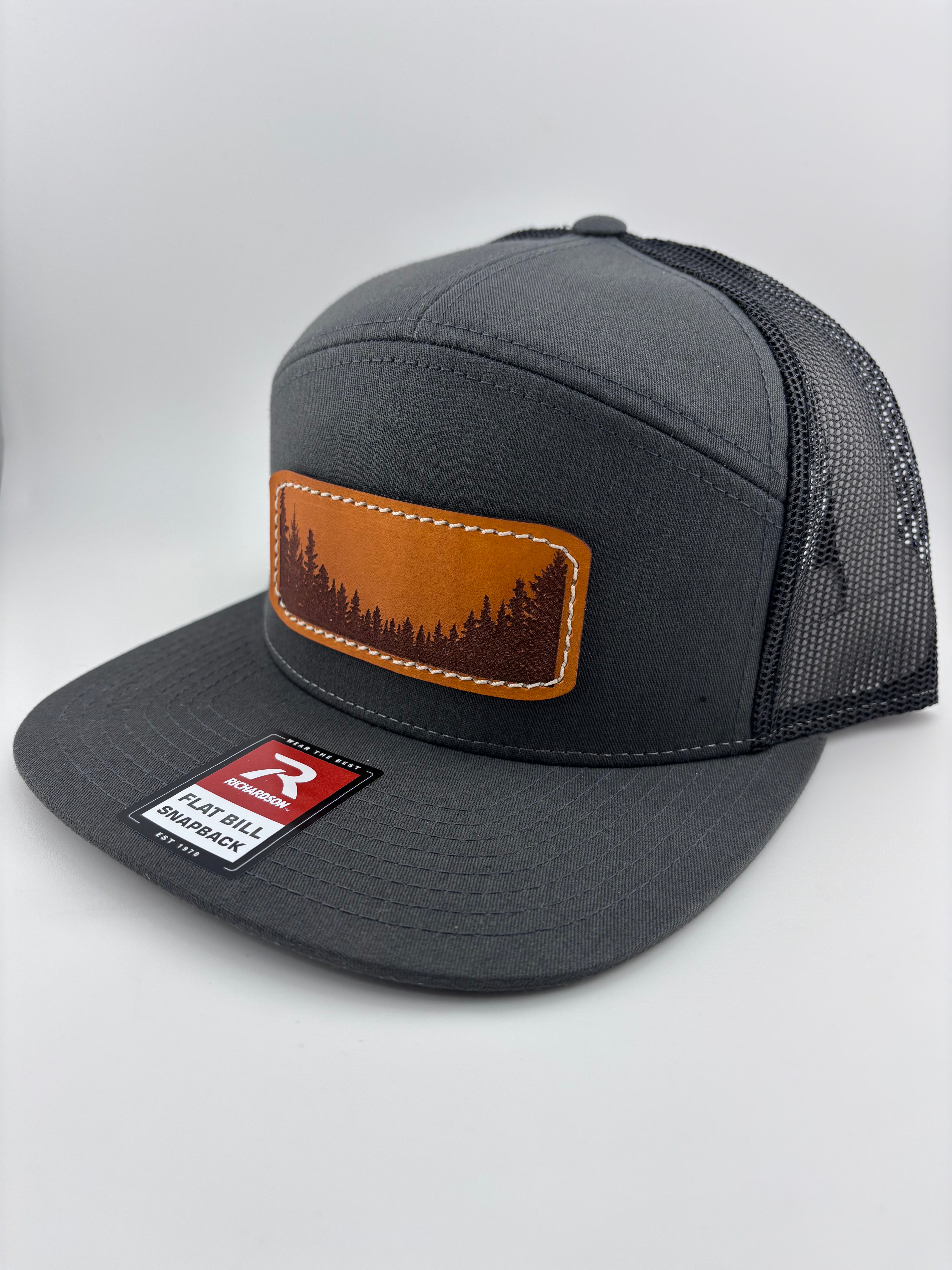 Leather Patch Hat-Timberline-Summit