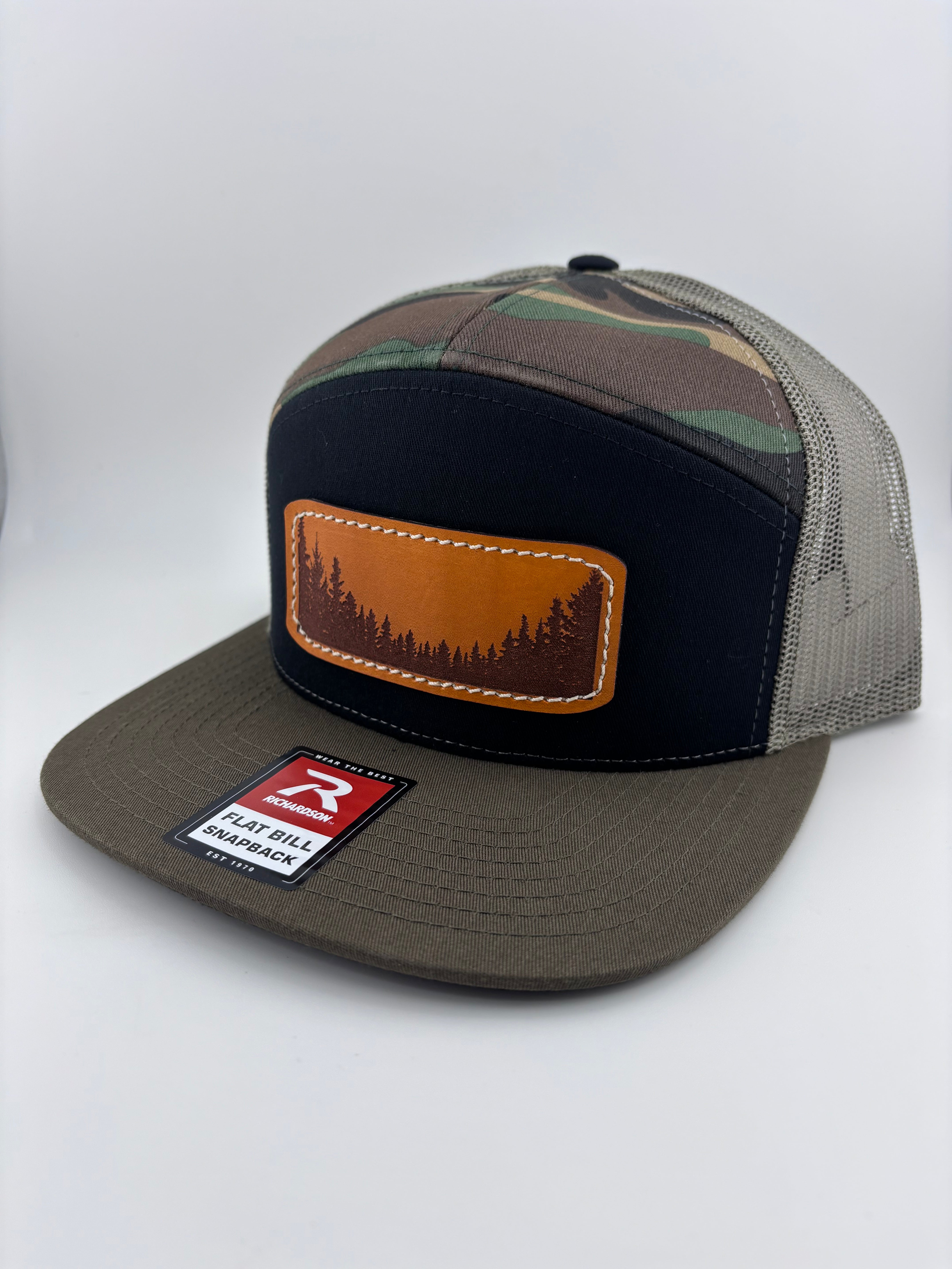 Leather Patch Hat-Timberline-Summit