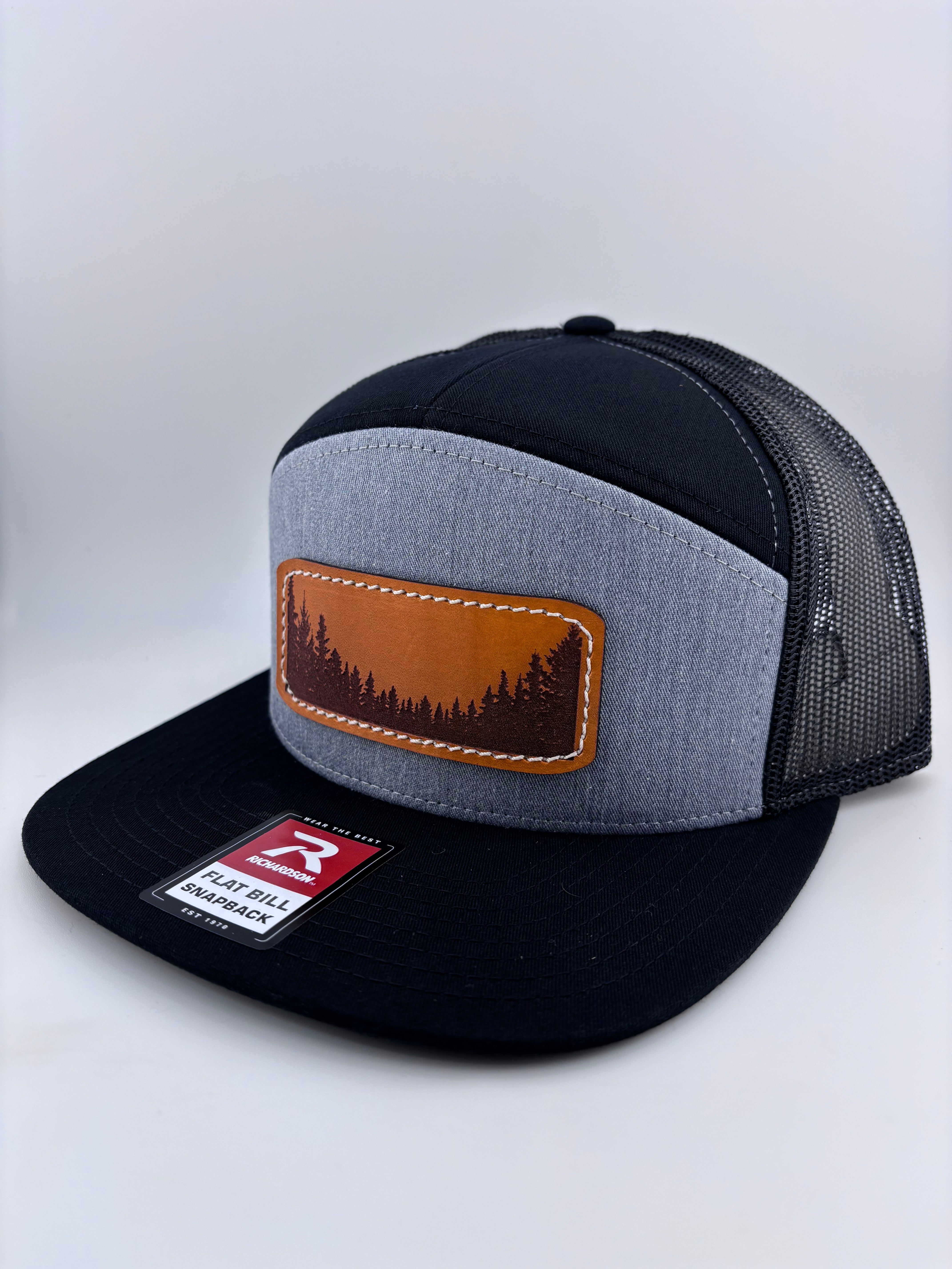 Leather Patch Hat-Timberline-Summit