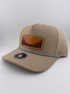 Leather Patch Hat-Timberline-Highline 5 panel