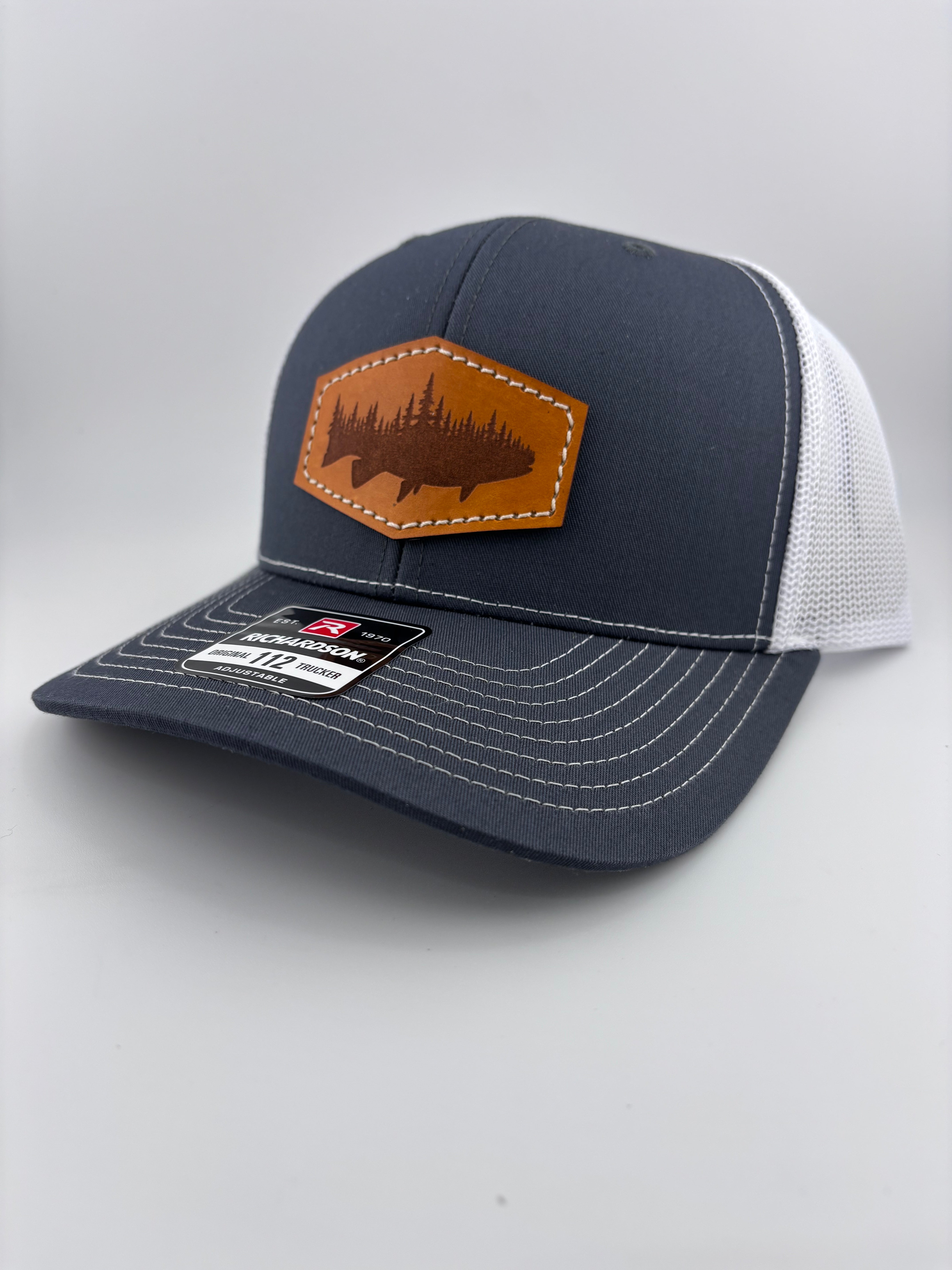 Leather Patch Hat-Honey Hole-Classic