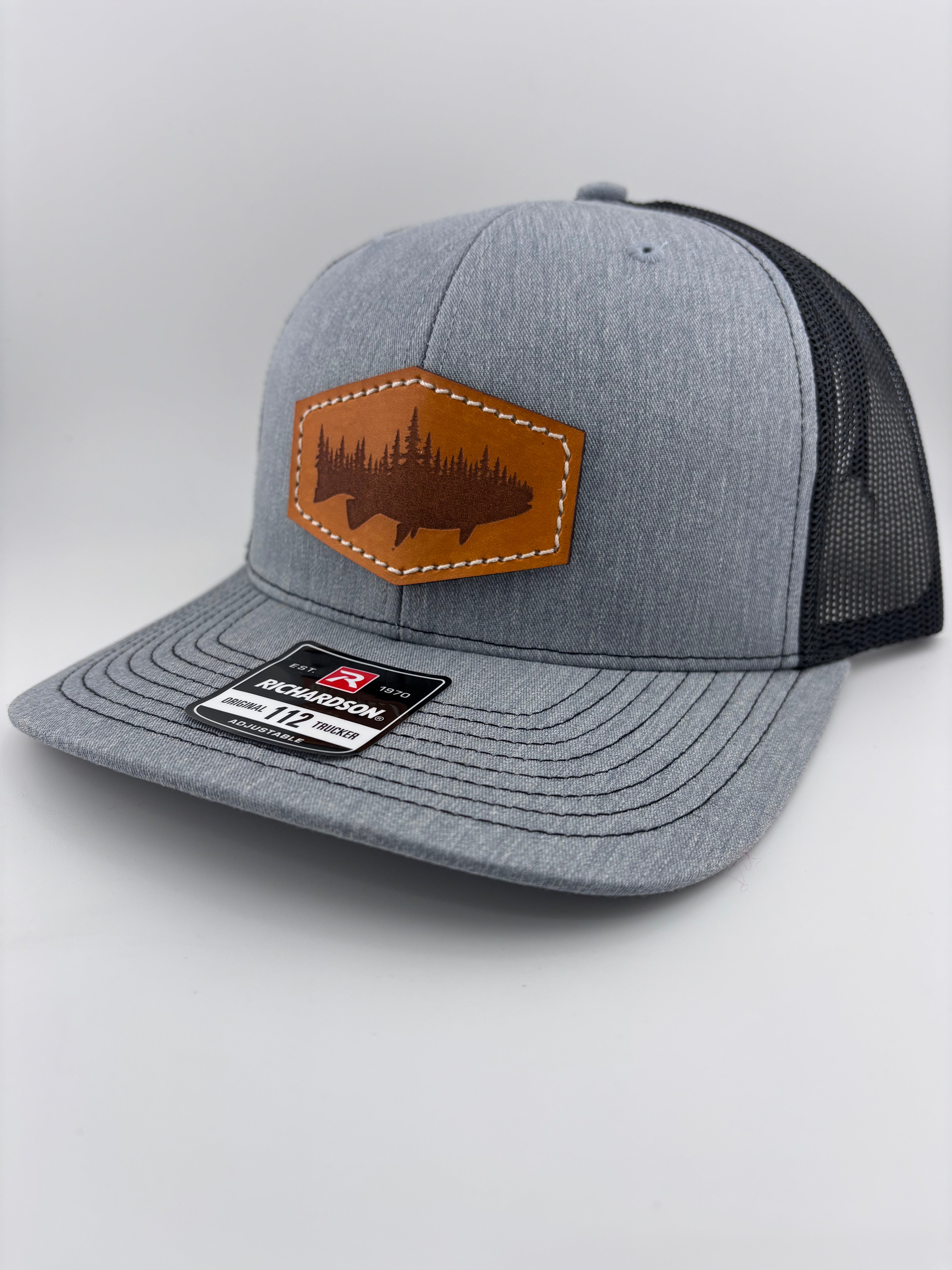 Leather Patch Hat-Honey Hole-Classic