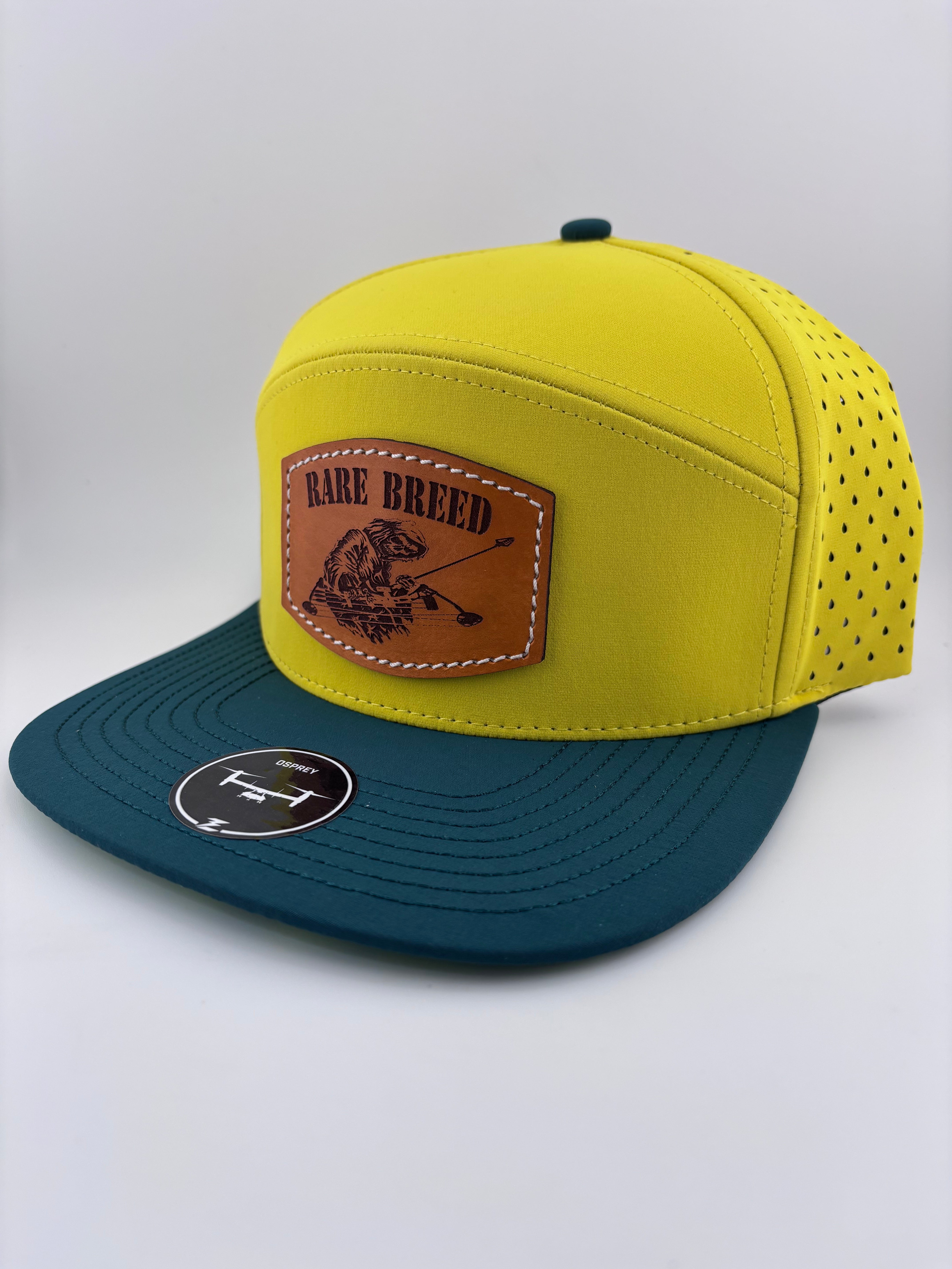 Leather Patch Hat-Rare Breed-Highline 7 panel