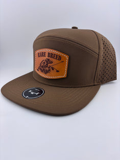 Leather Patch Hat-Rare Breed-Highline 7 panel
