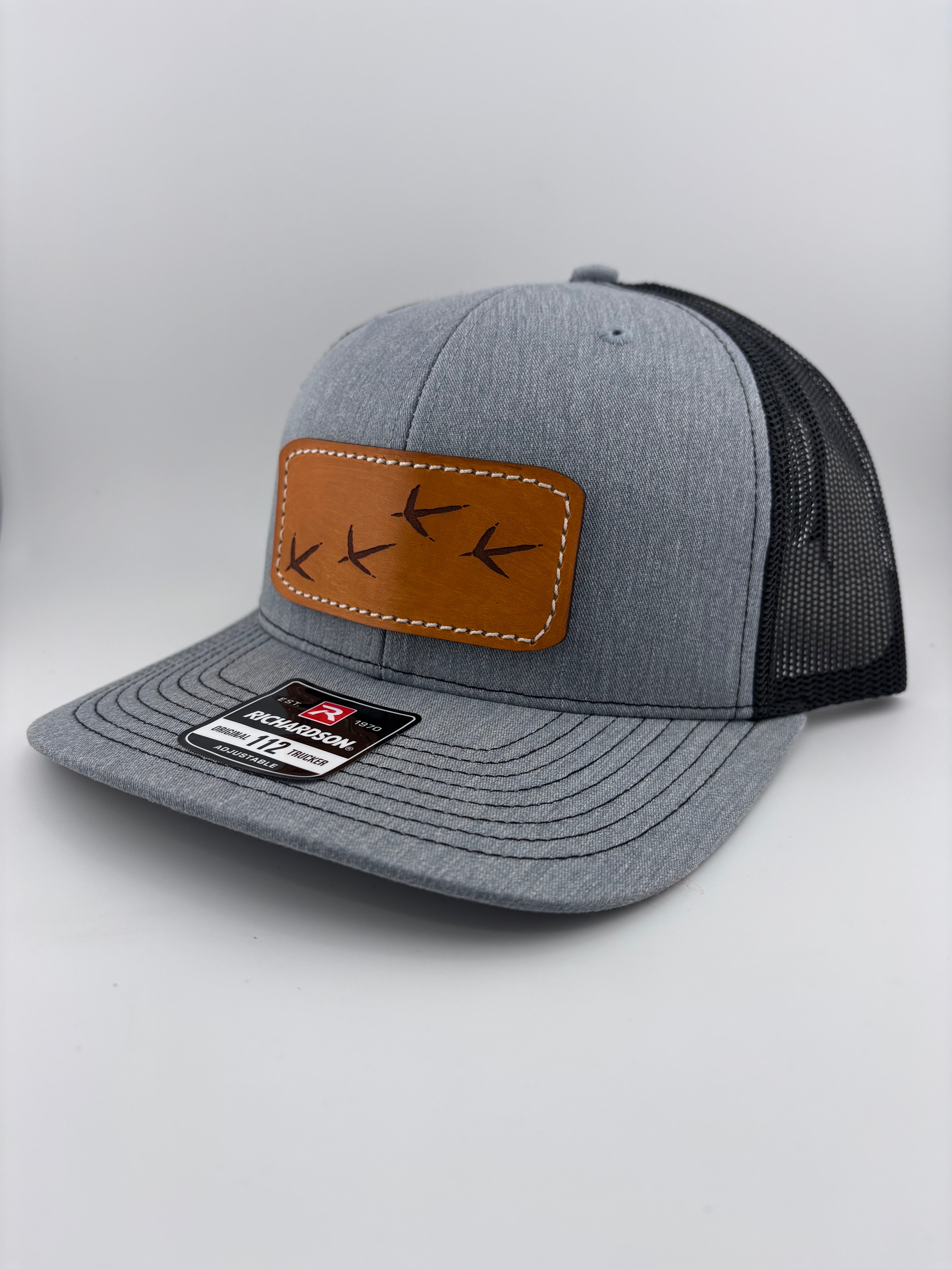 Leather Patch Hat-Turkey Tracks-Classic
